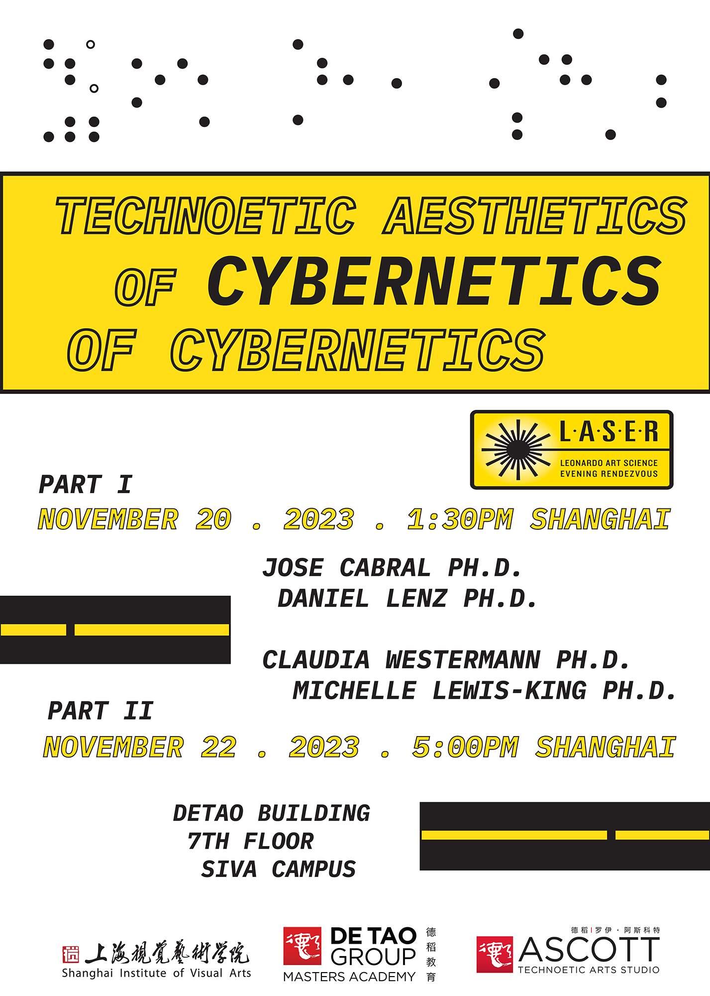 Cybernetics of Cybernetics, Laser Talk, Roy Ascott Studio